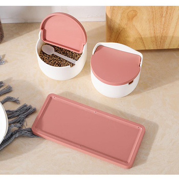 Trojedelni minimalistički keramički set posuda za začine – japanskog stila
