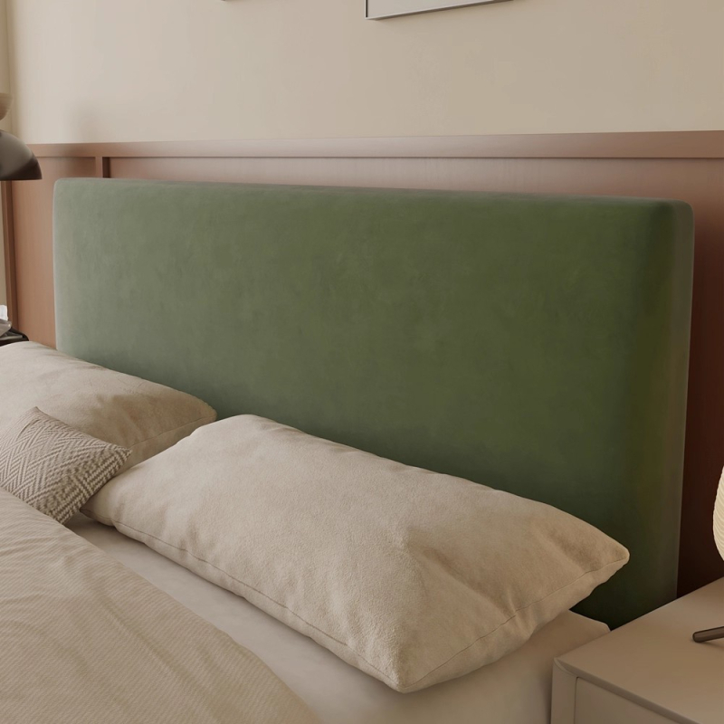 Krevetni naslonski poklop od egipatskog velura, luksuzan dojam, debeli, otporan na ogrebotine mačaka, prašini otporna tkanina, moderan minimalistički stil