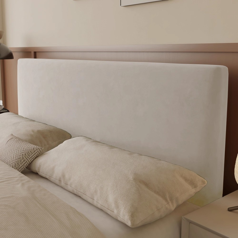 Krevetni naslonski poklop od egipatskog velura, luksuzan dojam, debeli, otporan na ogrebotine mačaka, prašini otporna tkanina, moderan minimalistički stil