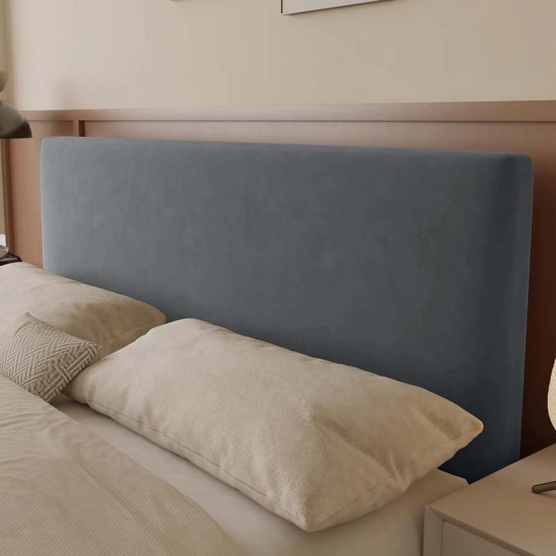 Krevetni naslonski poklop od egipatskog velura, luksuzan dojam, debeli, otporan na ogrebotine mačaka, prašini otporna tkanina, moderan minimalistički stil