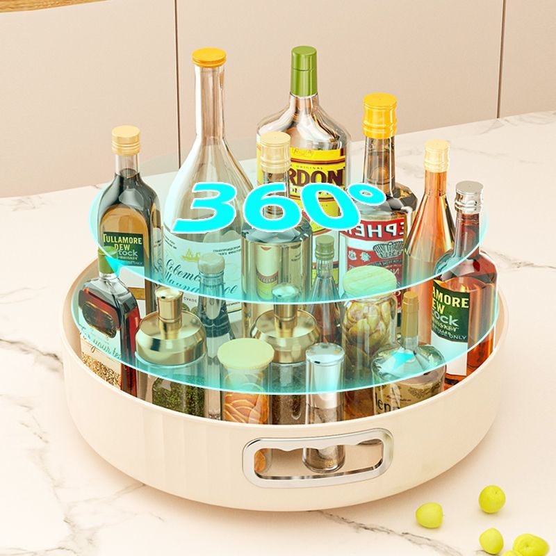 Kuhinjski okretnik za začine, višenamjenski 360° spremnik za sojin umak i ocat, elegantan pladanj za voće