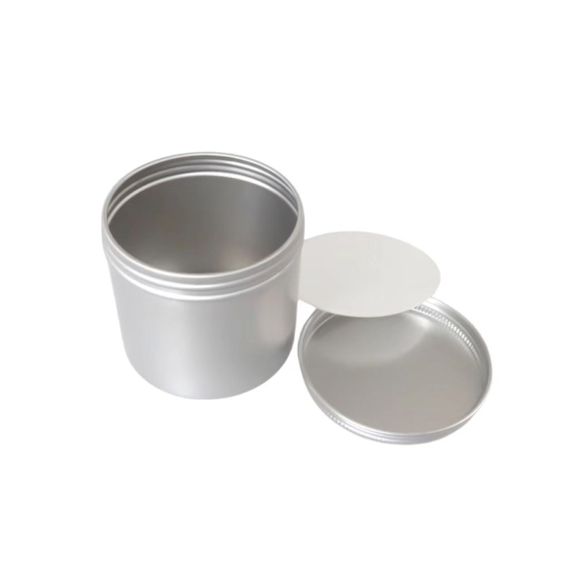 Aluminijska posuda s navojem, kapacitet 200–1000 ml, višenamjensko zatvoreno pakiranje za čaj, orašaste plodove, žitarice, grickalice i slatkiše