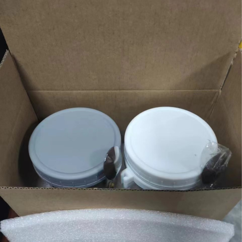 Prilagodljiva prijenosna čaša za Overnight Oats s žličicom i poklopcem, staklena Mason posuda