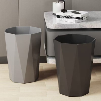 Kanta za otpad u skandinavskom stilu velike kapacitete za kućnu upotrebu, minimalistički i elegantan dizajn, pogodna za poslovne prostore, dnevni boravak, kuhinja, kupaonica.