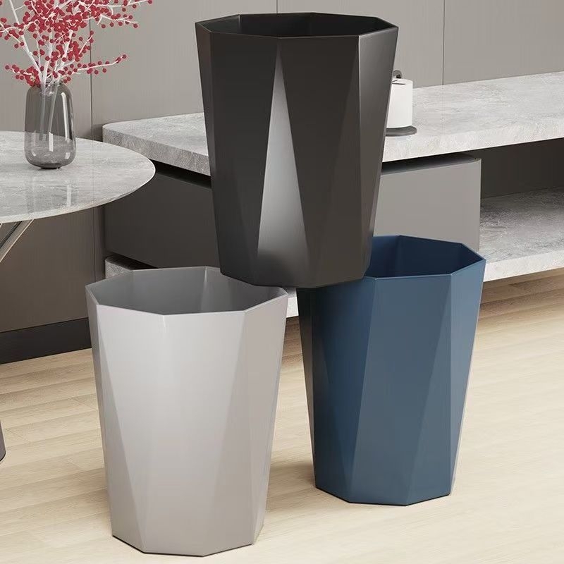 Kanta za otpad u skandinavskom stilu velike kapacitete za kućnu upotrebu, minimalistički i elegantan dizajn, pogodna za poslovne prostore, dnevni boravak, kuhinja, kupaonica.