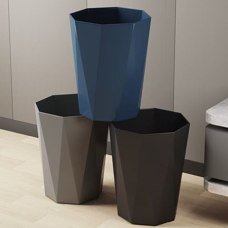 Kanta za otpad u skandinavskom stilu velike kapacitete za kućnu upotrebu, minimalistički i elegantan dizajn, pogodna za poslovne prostore, dnevni boravak, kuhinja, kupaonica.