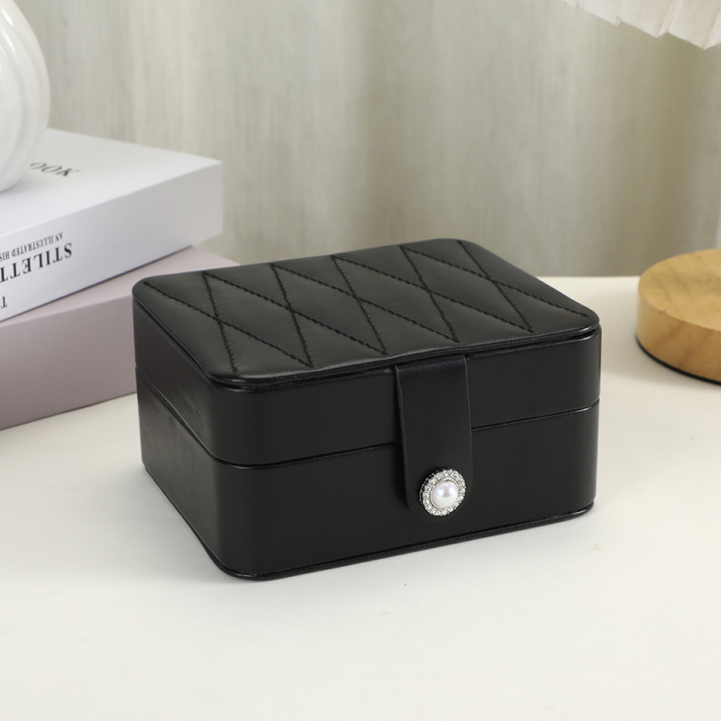 Nova romb kutija za nakit sa ogledalom, elegant organizator za ogrlice i narukvice