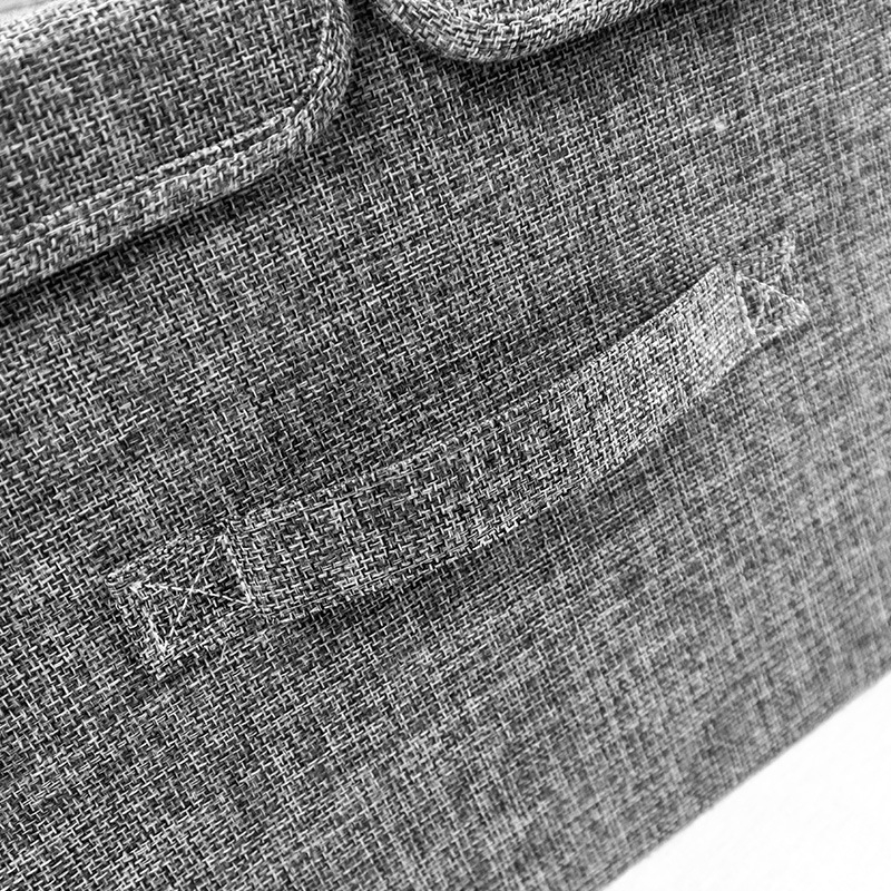 Japanski stil sklopiva platnena kutija za odjeću, 30–40 L, 50×30×25 cm, organizator odjeće