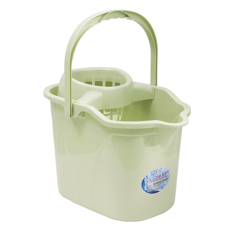 Kanta za mop s kotačićima, plastična kanta za cijedjenje, za kuću i kupaonicu u domu, Rong Run