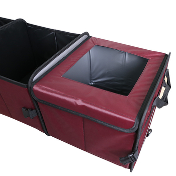 Izolirana sklopiva kutija za prtljažnik automobila, Oxford tkanina, višenamjenski organizator, velika kapaciteta, 92×33×28 cm