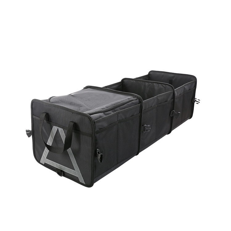 Izolirana sklopiva kutija za prtljažnik automobila, Oxford tkanina, višenamjenski organizator, velika kapaciteta, 92×33×28 cm