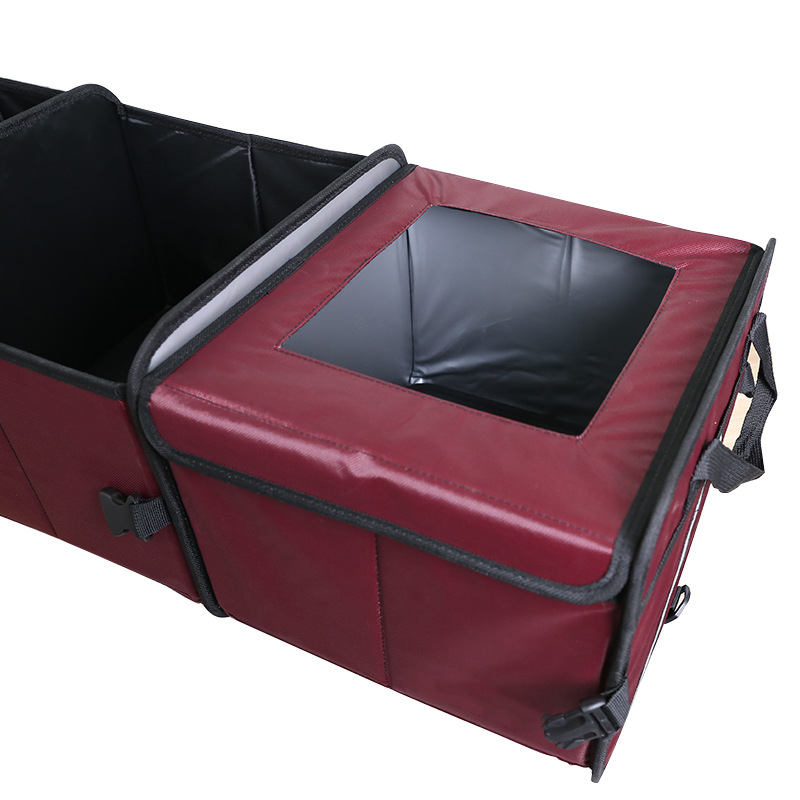 Izolirana sklopiva kutija za prtljažnik automobila, Oxford tkanina, višenamjenski organizator, velika kapaciteta, 92×33×28 cm