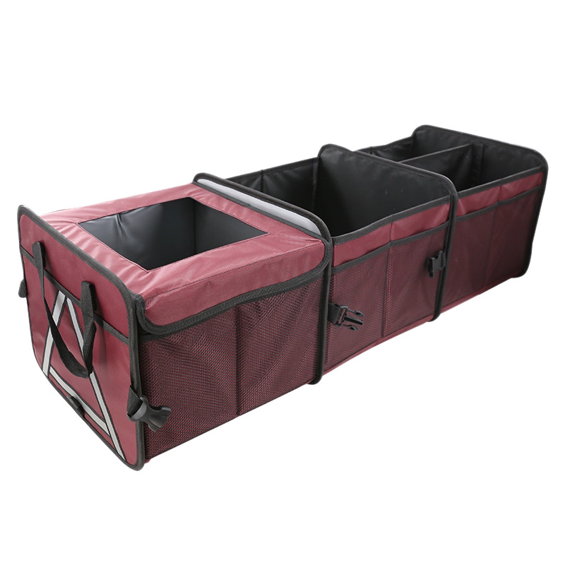 Izolirana sklopiva kutija za prtljažnik automobila, Oxford tkanina, višenamjenski organizator, velika kapaciteta, 92×33×28 cm