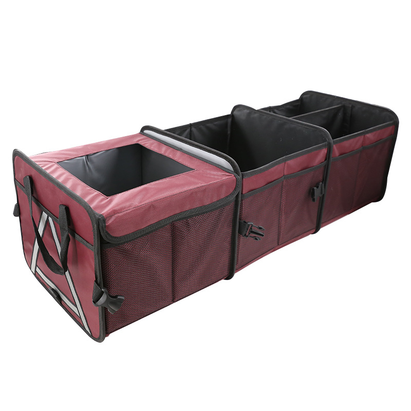 Izolirana sklopiva kutija za prtljažnik automobila, Oxford tkanina, višenamjenski organizator, velika kapaciteta, 92×33×28 cm