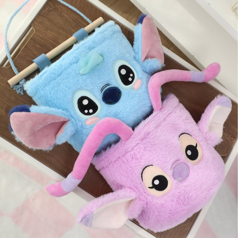 Japanski stil slatka Stitch plišanka, torba za vješanje na zid za skladištenje u studentskoj sobi