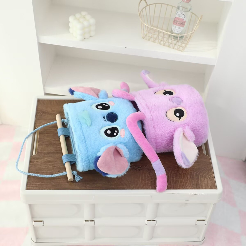 Japanski stil slatka Stitch plišanka, torba za vješanje na zid za skladištenje u studentskoj sobi