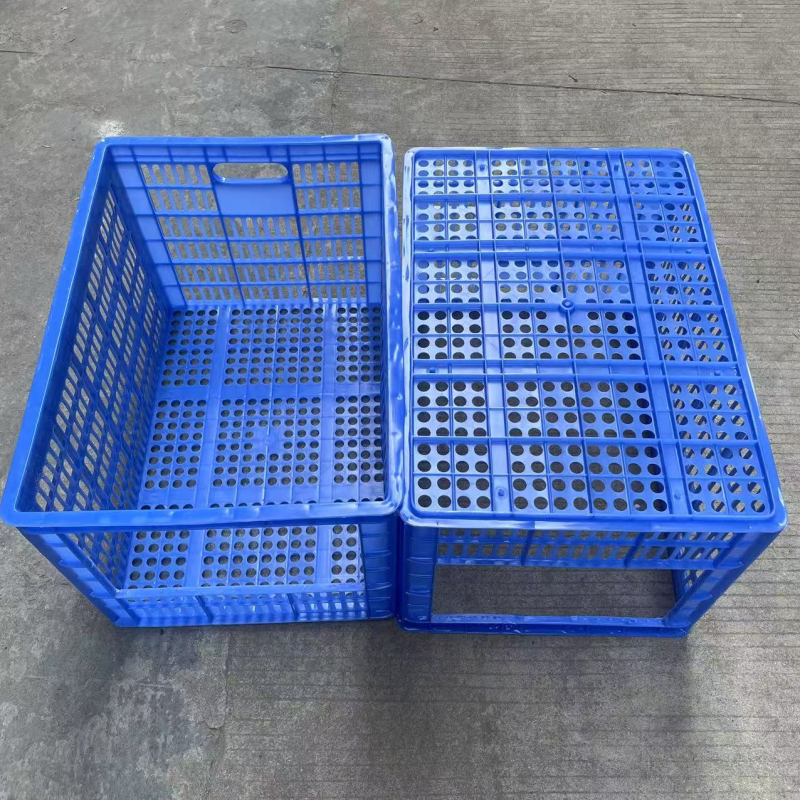 Plastična kutija za skladištenje s otvorenim gornjim dijelom za sortiranje odjeće