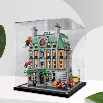 Akrilni izložbeni kut LEGO 76218 Marvel Sanctum Sanorum, prozirna kutija za zaštitu od prašine