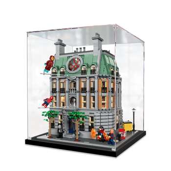 Akrilni izložbeni kut LEGO 76218 Marvel Sanctum Sanorum, prozirna kutija za zaštitu od prašine