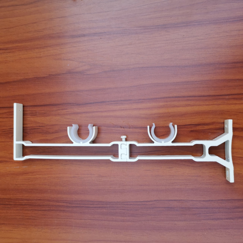Debeli držač šine zavjese od aluminijske legure za rimski štap i montažnu bazu glave zavjese