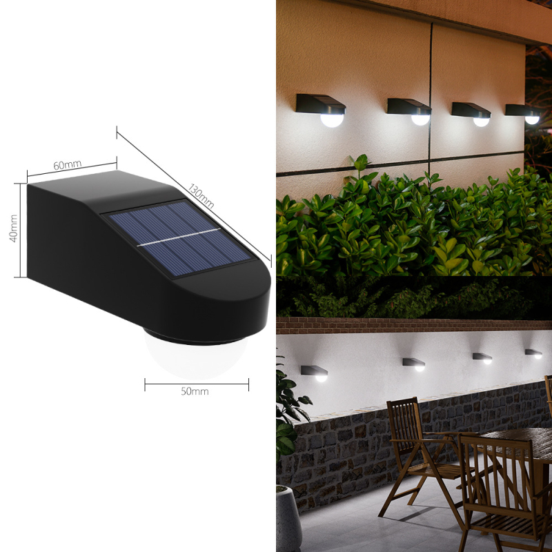 Solarsko vanjsko zidno svjetlo za vrt i balkon – dekorativno pejzažno svjetlo, noćna rasvjeta