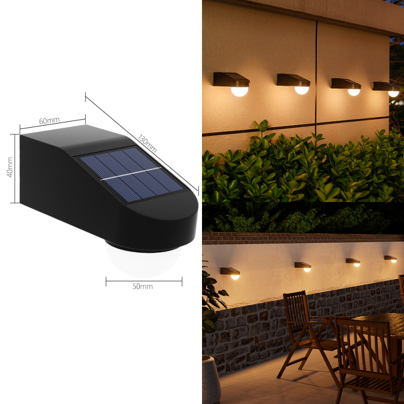 Solarsko vanjsko zidno svjetlo za vrt i balkon – dekorativno pejzažno svjetlo, noćna rasvjeta