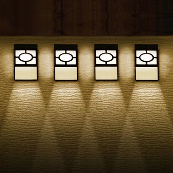 Solarna zidna lampa za vanjsku upotrebu – dekorativna zidna svjetiljka za dvorište, vrt i balkon