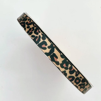 1 cm široka poliester traka s leopard uzorkom, za DIY ukrase i dodaci za kosu