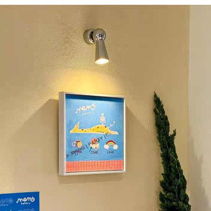 Stenska rasvjeta u industrijskom stilu za ulaz, retro loft kafić, hodnik, rasvjeta restorana