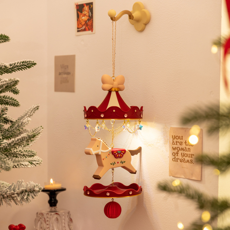 Malena punjiva zidna lampa u vintage stilu s motivom Godine Konja – pogodna za dnevni boravak, ulaz, hodnik, spavaću sobu, pored kreveta i dječje sobe