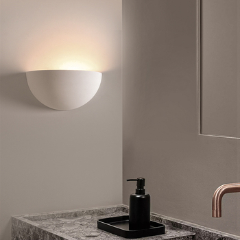Gips zidna lampa za dnevni boravak, pozadina televizora, hodnik i stepenice; LED svjetlo u stilu Wabi-Sabi, luksuzna LED lampa