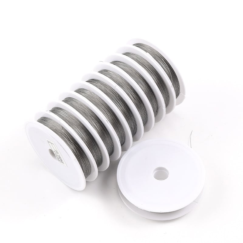 Meka čelična žica za DIY izradu nakita — materijal za navlačenje perli, tanka metalna žica