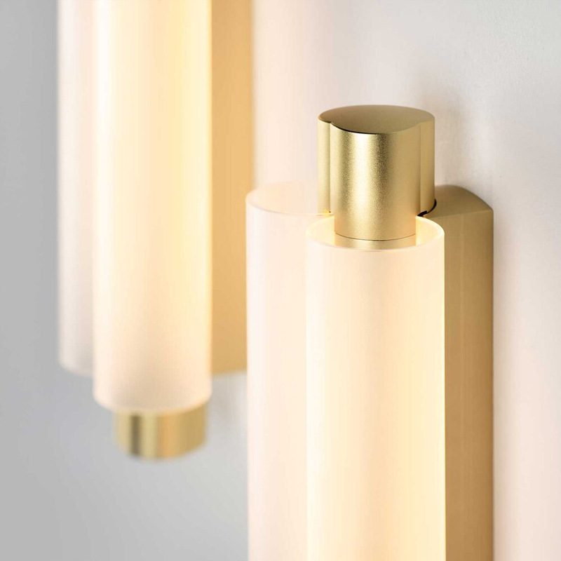 Skandinavska postmoderna minimalistička zidna lampa za spavaću sobu i dnevni boravak, akrilno sjenilo, metalno tijelo