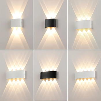 LED vodootporno zidno svjetlo za balkon, hodnik i stepenice, reflektor hodnika i KTV, noćna rasvjeta – nordijsko unutarnje osvjetljenje za ulaz