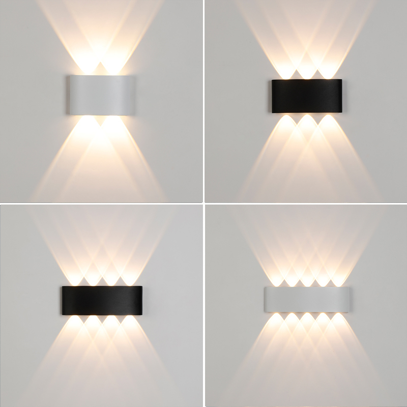 LED vodootporno zidno svjetlo za balkon, hodnik i stepenice, reflektor hodnika i KTV, noćna rasvjeta – nordijsko unutarnje osvjetljenje za ulaz