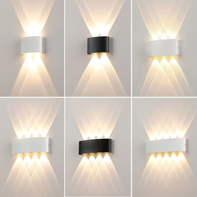 LED vodootporno zidno svjetlo za balkon, hodnik i stepenice, reflektor hodnika i KTV, noćna rasvjeta – nordijsko unutarnje osvjetljenje za ulaz