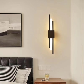 Minimalistična LED zidna svjetiljka s LED trakom – za spavaću sobu, TV područje, pozadinu kauča i hodnik
