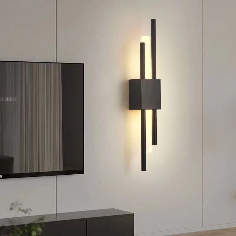 Minimalistična LED zidna svjetiljka s LED trakom – za spavaću sobu, TV područje, pozadinu kauča i hodnik