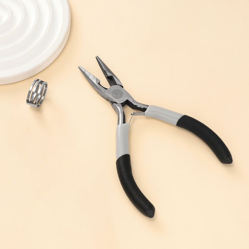 DIY set alata za izradu nakita – 5-inčne kliješta, ljepilo, pincete, škare za prsten, dodaci za perle