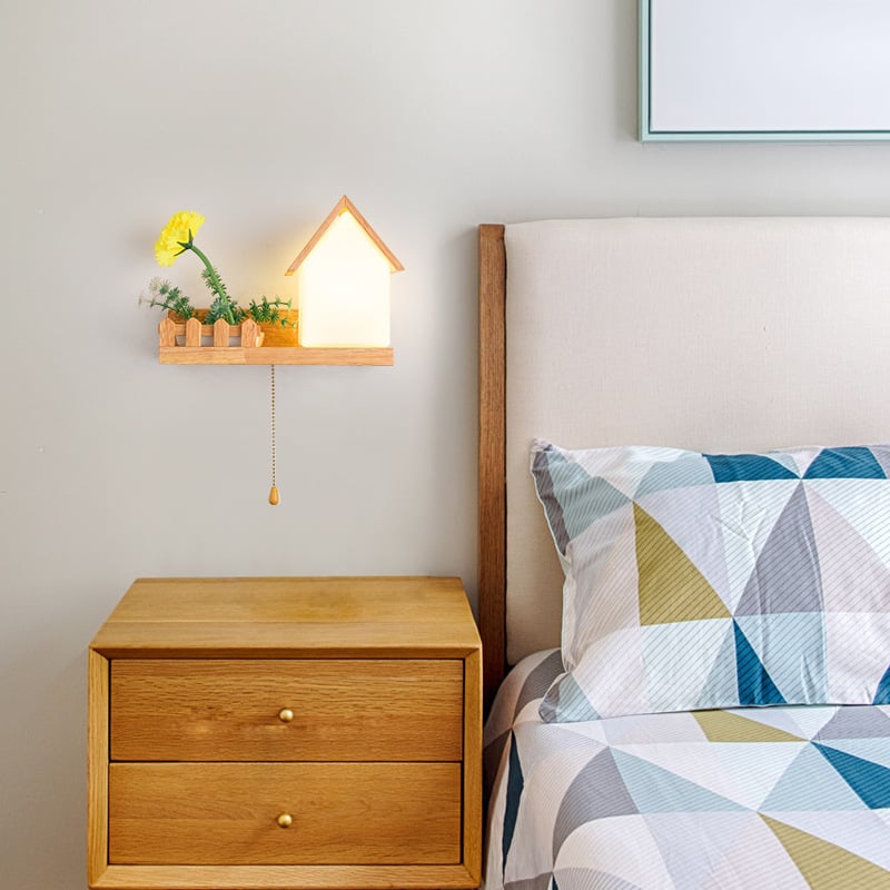 Kreativna zidna lampa u nordijskom stilu za spavaću sobu i dnevni boravak – minimalistička moderna zidna svjetiljka za hodnik i stepenice