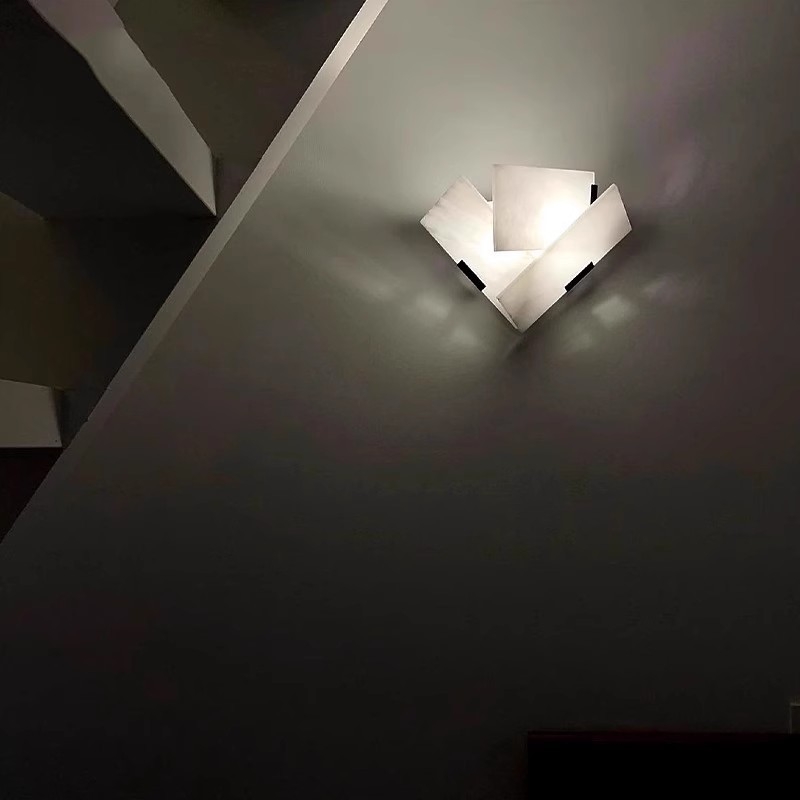 Talijanskog stila mramorna zidna svjetiljka, LED, vodootporna, moderni minimalistički dizajn za spavaću sobu, hodnik, restoran