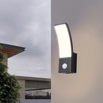 Vanjska zidna LED svjetiljka IP65, vodootporna za hodnike, stubišta, dvorišta, balkone i unutarnje vrtove – zidna montaža
