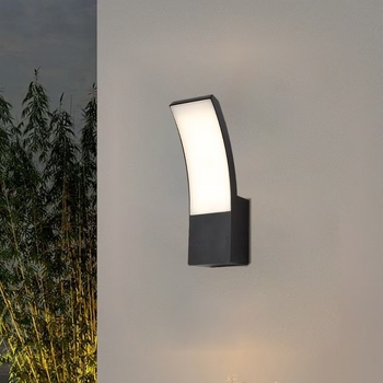 Vanjska zidna LED svjetiljka IP65, vodootporna za hodnike, stubišta, dvorišta, balkone i unutarnje vrtove – zidna montaža
