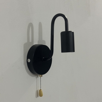 Željezna zidna lampa europskog stila, retro minimalistički dizajn za dnevni boravak i spavaću sobu