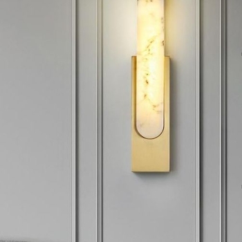 Moderna luksuzna zidna lampa s imitacijom mramora, LED, za spavaću sobu, dnevni boravak i hodnik
