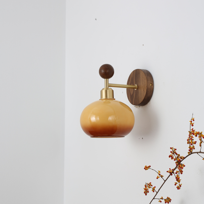 Francuska vintage zidna svjetiljka, moderni minimalistički dizajn, noćna lampica za spavaću sobu, retro hodnik svjetiljka