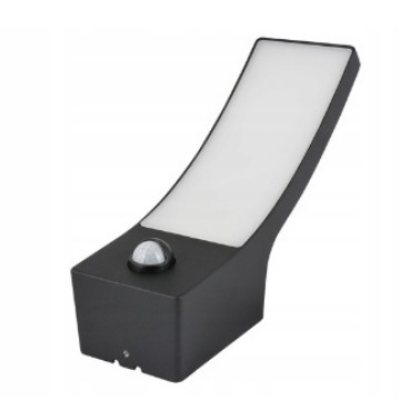 LED vanjsko senzorno zidno svjetlo za vrt i fasadu, aluminijsko kućište, IP44, >1000 lm, 3000–6000K