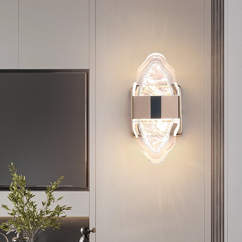 Zidna lampa za spavaću sobu, moderni minimalistički dizajn, vrhunska atmosfera, zidna svjetiljka za dnevni boravak i glavni spavaći, elektrogalvanski završni sloj, zaštita vida