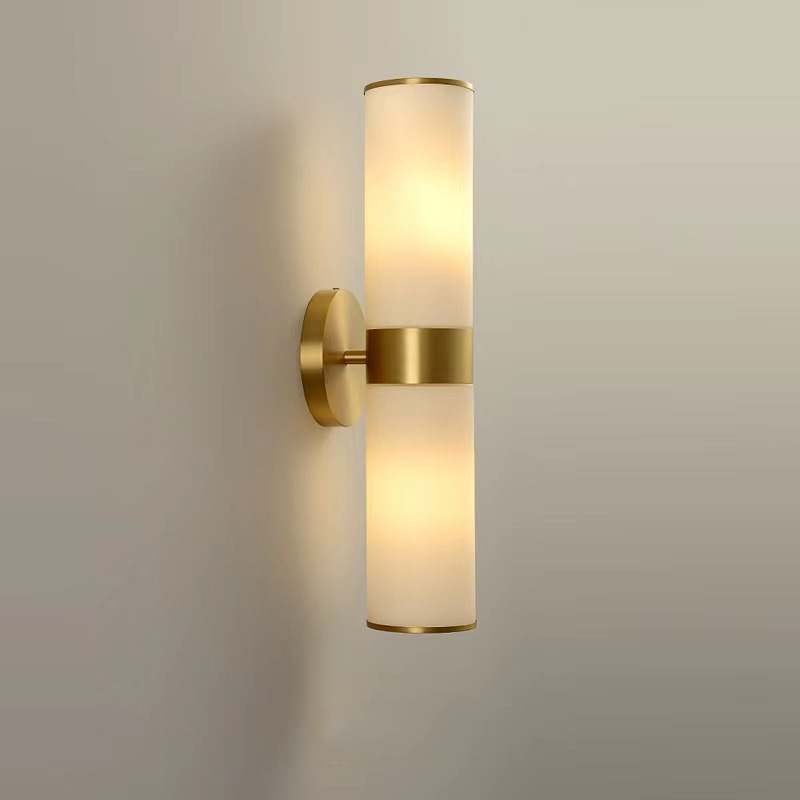 Nordična zidna lampa od cijelog bakra – minimalistički modern dizajn za dnevni boravak, spavaću sobu, hodnik i stubište