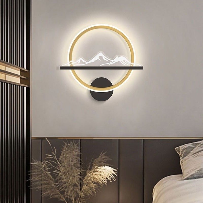 Nordijska LED zidna lampa za spavaću sobu – moderni minimalistički dizajn, elegantno kreativno osvjetljenje uz krevet